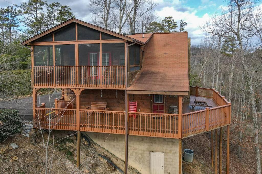 Over The Mountain - Smoky Mountain View Cabin Sevierville Eksteriør billede