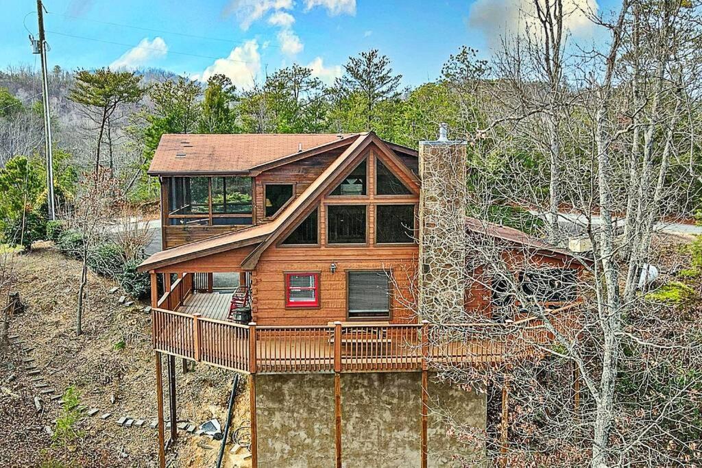 Over The Mountain - Smoky Mountain View Cabin Sevierville Eksteriør billede